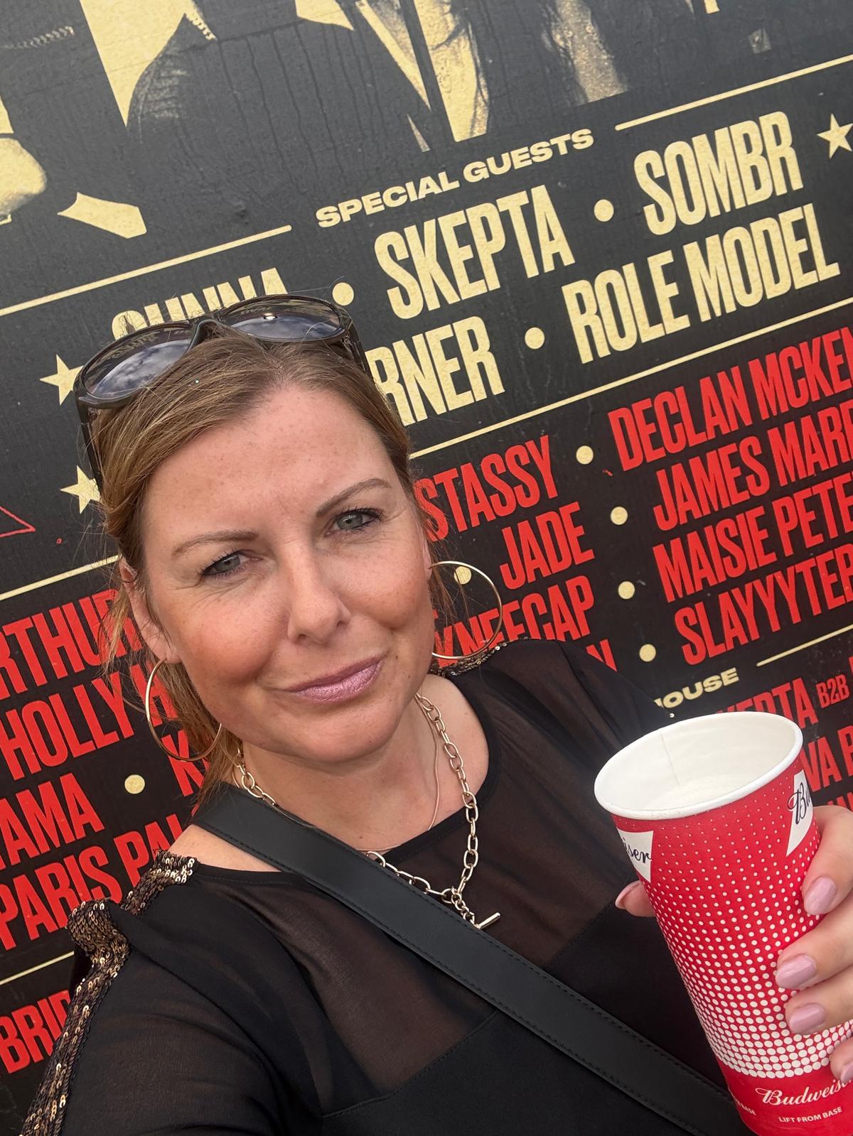Emma Collins at Reading Festival 2026