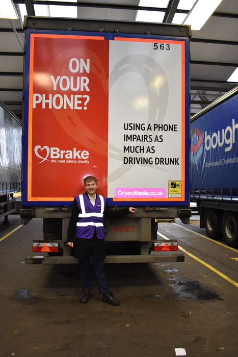 Dragons’ Den entrepreneur teams up with national charity Brake for Road Safety Week (and beyond)   