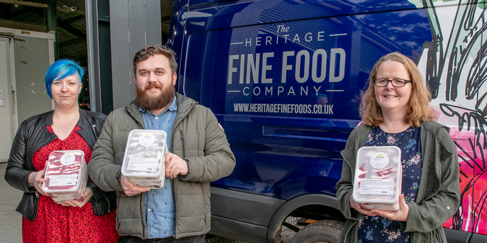 Artisan ice cream maker joins forces with specialist fresh food distribution company   
